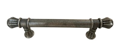 Akbatı Düz Kulp Antik Gümüş 192mm - 3