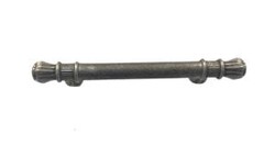 Akbatı Düz Kulp Antik Gümüş 224mm - 2