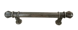 Akbatı Düz Kulp AntikGümüş 128mm - 3