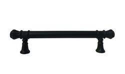 Akbatı Düz Kulp Mat Siyah 320mm - 2