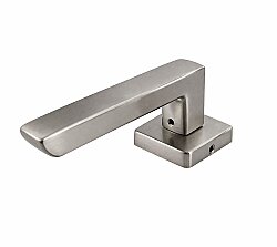 Alm Bella Kare Rozetli Erlux İnox Wc kapı kolu - 4