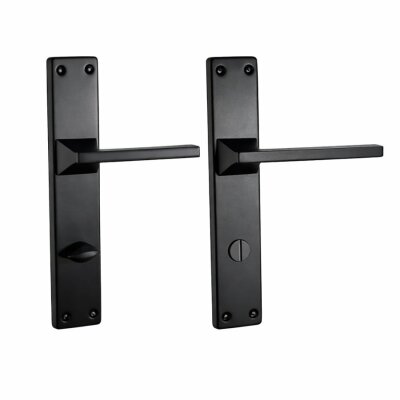 Alm Karo Kol Siyah Kare Erlux Wc Aynalı - 1