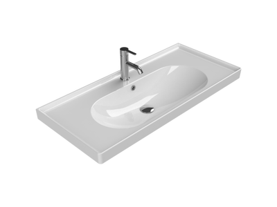 Arya Etajerli Lavabo 100 cm - 3