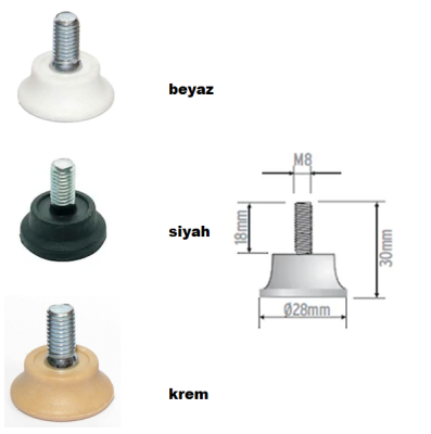 AY-1504 Küçük Bingo Ayak RENKLER - 1