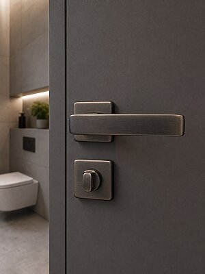 Bella Kol Mat Skoç Füme Erlüx Kare Roz. Wc - 1