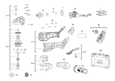 BEWS 18-125BLPX-602C Akülü Kömürsüz Motor Taşlama AEG - 4