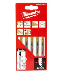 Dekobaj Bıçağı Special 75mm Ahşap Çift Diş Kavisli Milwaukee - 2