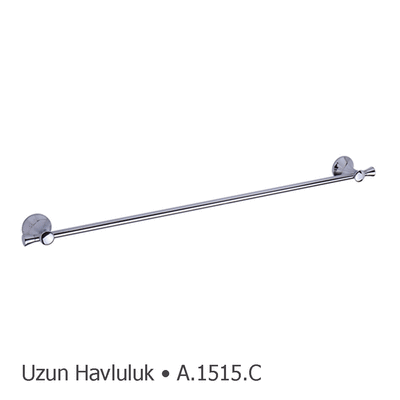 DEPPOT D.1515.C ART UZUN HAVLULUK 50CM KROM - 1