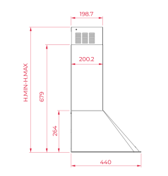 TEKA RUSTİK DOS 60 ANTRASİT DAVLUMBAZ (113010008) - 7