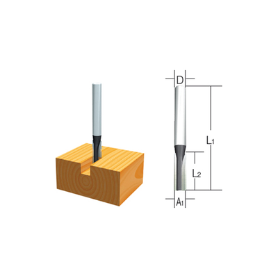 Elmas Kanal Tarama Bıçağı 12x10mm - 1