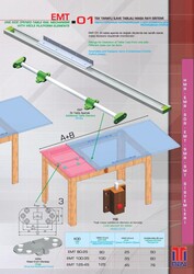 EMT.100 Masa Rayı Kanat 25cm/35 CM - Mepa