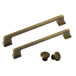 Erkul 2503-Gediz 160 mm Mat Antik Sarı Mobilya Kulp - ERKUL