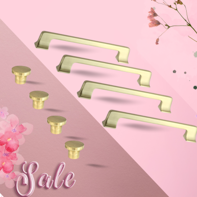 Erkul 2503-Gediz 160 mm Skoç Altın Mobilya Kulp - 2