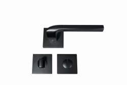 Erkul 475-03 Mat Siyah Rozetli Wc Kol - ERKUL