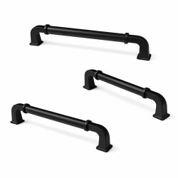 Erkul 985-Alfa 160 mm Mat Siyah Mobilya Kulp - ERKUL