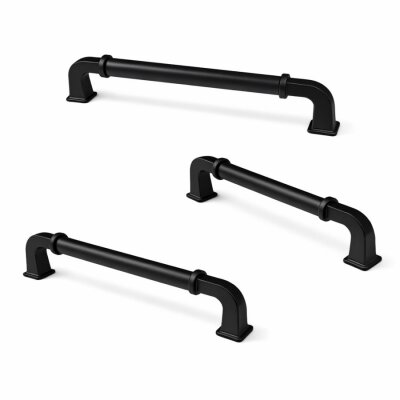 Erkul 985-Alfa 160 mm Mat Siyah Mobilya Kulp - 1