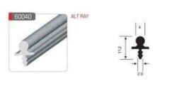 ESCAL 2756 SKM 30 AL.30 Kapak Alt Klvz Rayı Elk.3m ALMT 2756 - 2