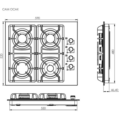 FERRE 2140 CE GRİ ANK. OCAK - 2