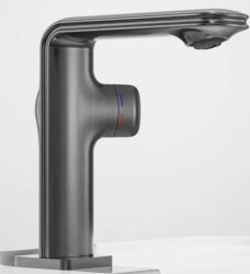 FLEKO Blanca ANTRASİT ÇANAK Lavabo Bataryası - FLEKO