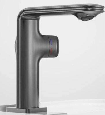 FLEKO Blanca ANTRASİT ÇANAK Lavabo Bataryası - 1