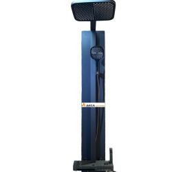 FLEKO PİANO Düğmeli Duş Seti Antrasit LED'li ACTİVE - 9