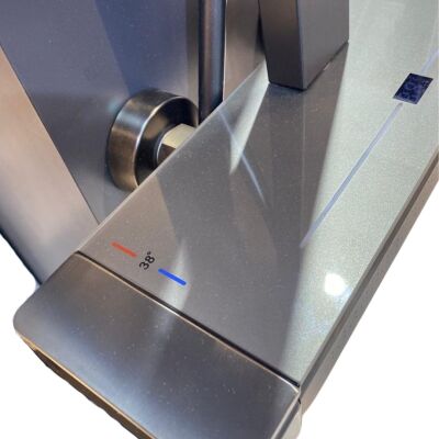 FLEKO PİANO Düğmeli Duş Seti Antrasit LED'li ACTİVE - 3