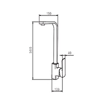 Fleko Rio 423 C Kare (Caro)Evye Bataryası Siyah - 3