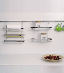 H-4040 HUZUR SET ARASI TAKIMI 2 li Set Krom - Huzur Aksesuar