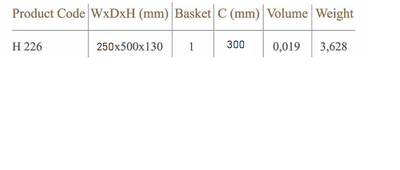 H.2260 Çekmece Tandem Tek Açılım 30cm HUZUR - 2