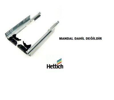 Hettich Yeni QUADRO 350mm Tam Açılım Bas Aç (Sağ+Sol) - 1