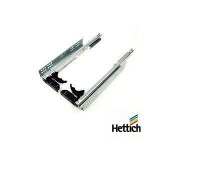 Hettich Yeni QUADRO 350mm Tam Açılım Bas Aç (Sağ+Sol) - 6