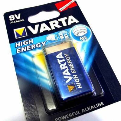 HIGH Enerji Varta Pil 9v Kare - 2