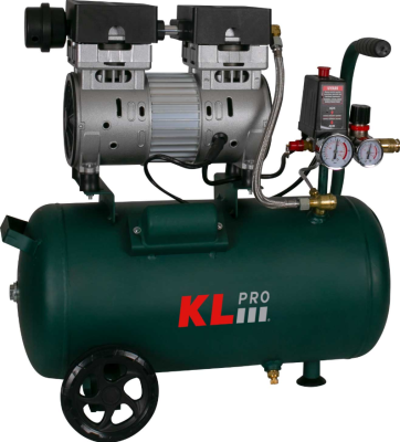 KLPRO KLK25S 24 LT 1 Hp 750W Yağsız Sessiz Hava Kompresörü - 1