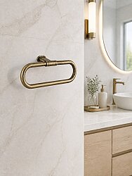 LOTUS YUVARLAK HAVLULUK ANTİK - Defne Banyo