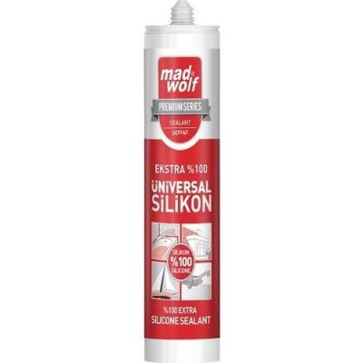 Mad Wolf Silikon 310ml (Beyaz ve Şeffaf) - 1