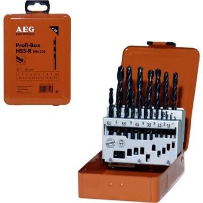 AEG METAL MATKAP UCU SET HSS-R 19 PR PROFİ-BOX - 1