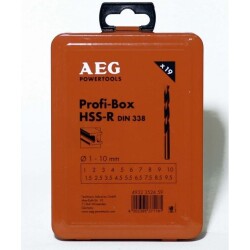 AEG METAL MATKAP UCU SET HSS-R 19 PR PROFİ-BOX - 3