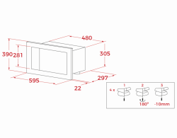 MS 620 BIS MİKRODALGA FIRIN TEKA - 4