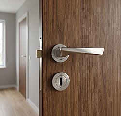 PİRAMİT DAİRE NİKEL SATEN ODA ROZETLİ - OPENDOOR