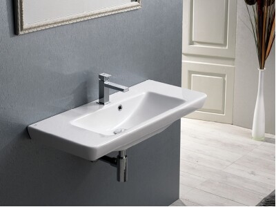 Porto Etajerli Lavabo 85x38cm - 2