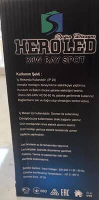 RAYLI SPOT LED BEYAZ - 3