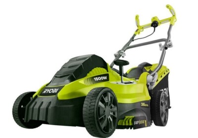 RLM18 E40H 1800W Ryobi Tekerlekli Profesyonel Elektrikli Çim Biçme Makinesi 40cm Bıçak - 1