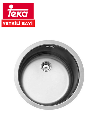 TEKA Round Tezgahaltı Evye Taşmalı - 1