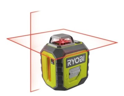 Ryobi Lazer Terazi 20m 360*Kırmızı Lazer + Atar - 1