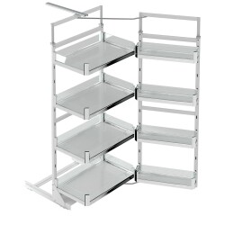 Starax S-1221-P.C İkiz Kiler Premium Krom 125-140 45 cm - 2