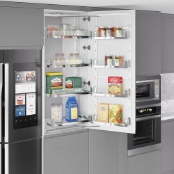 Starax S-1221-P.C İkiz Kiler Premium Krom 125-140 45 cm - Starax