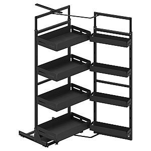 Starax S-1223-UB-A İkizler Kiler Unique Box Antrasit 140-155 45cm Antrasit - 2
