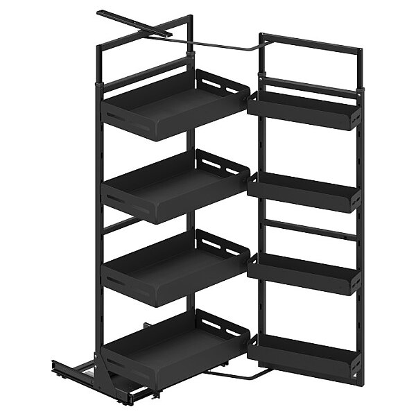 Starax S-1223-UB-A İkizler Kiler Unique Box Antrasit 140-155 45cm Antrasit - 2
