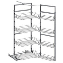 Starax S-1242 125 140 60 cm Ahşap Tabanlı İkiz Kiler - 2