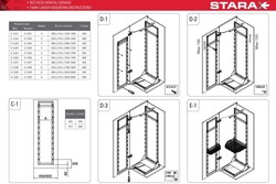 S-1250-A Ahşap Tabanlı İkiz Kiler 185-200 60cm Antrasit - 5